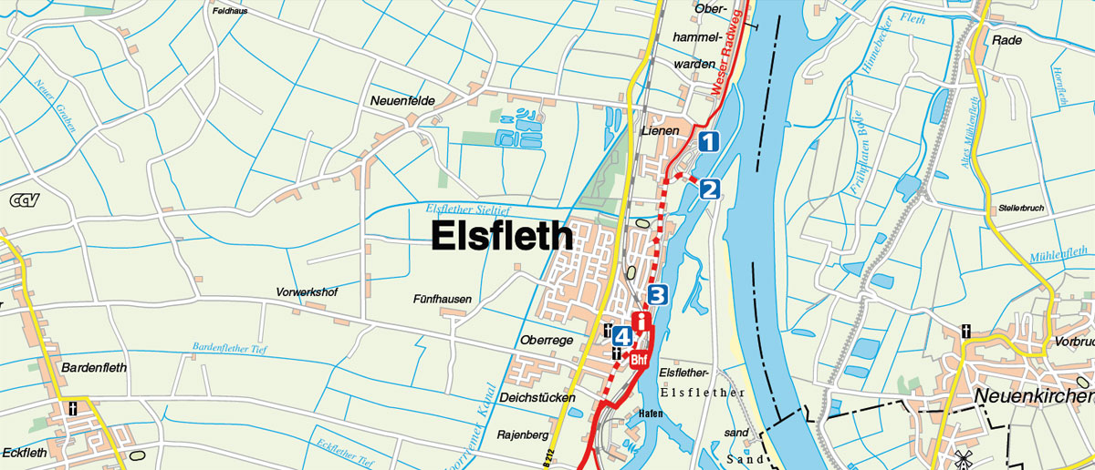 Von Elsfleth bis Oldenburg